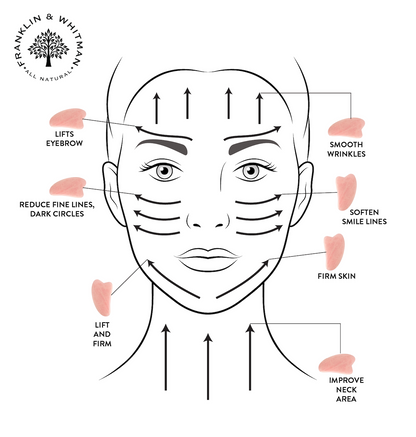 Verela Rose Gua Sha z růženínu - produktová fotografie