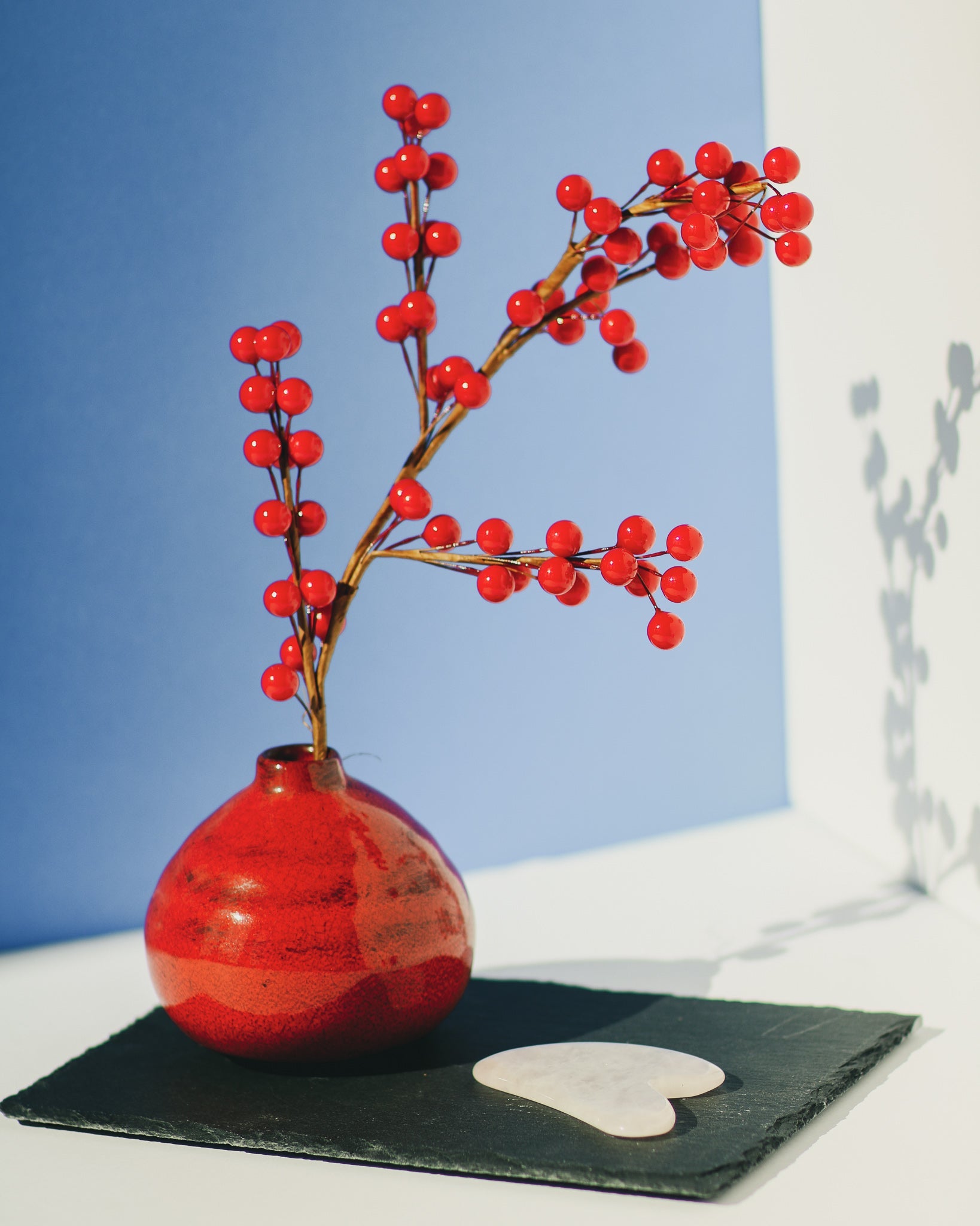 Verela Rose Gua Sha z růženínu - produktová fotografie