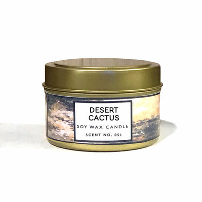 Sójová svíčka Desert Cactus - produktová fotografie