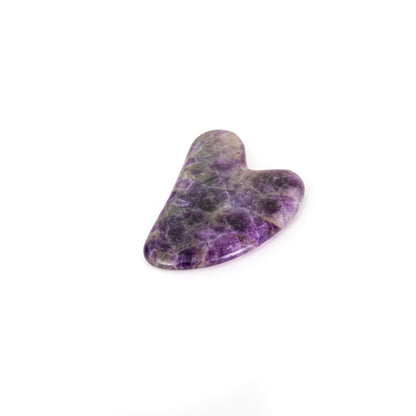 Verela Amethyst Gua Sha kámen - produktová fotografie