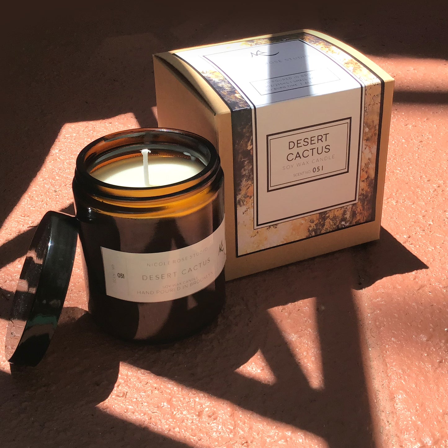 Sójová svíčka Desert Cactus - produktová fotografie