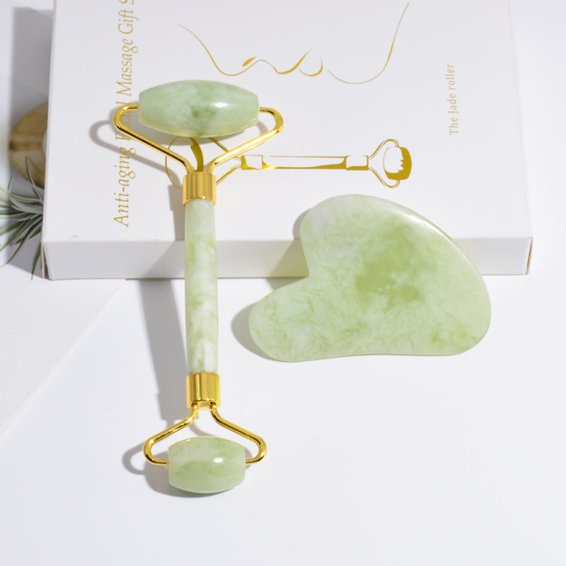 Verela Jade Roller & Gua Sha set - produktová fotografie
