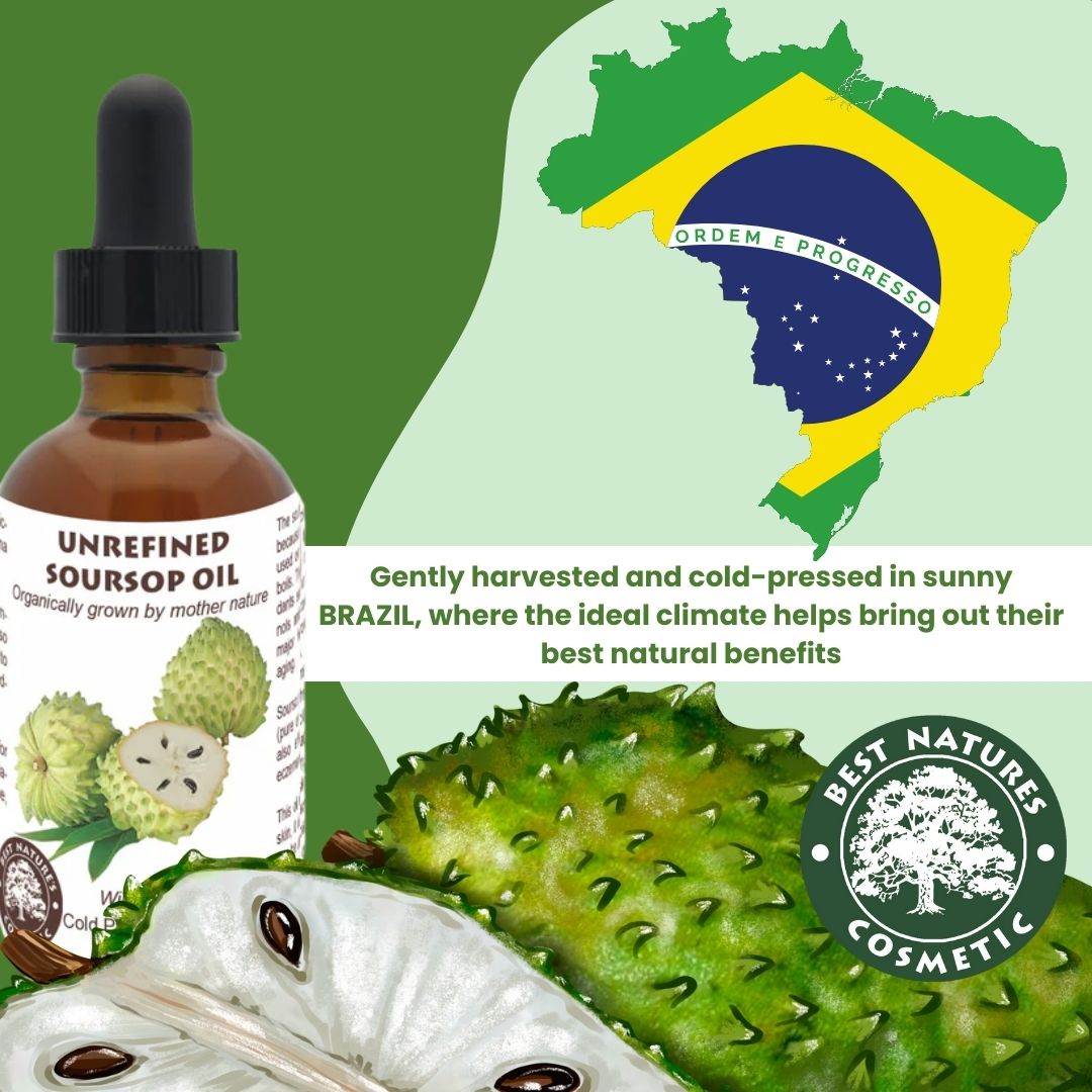 Organický soursop olej - produktová fotografie