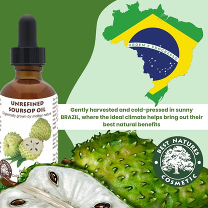 Organický soursop olej - produktová fotografie