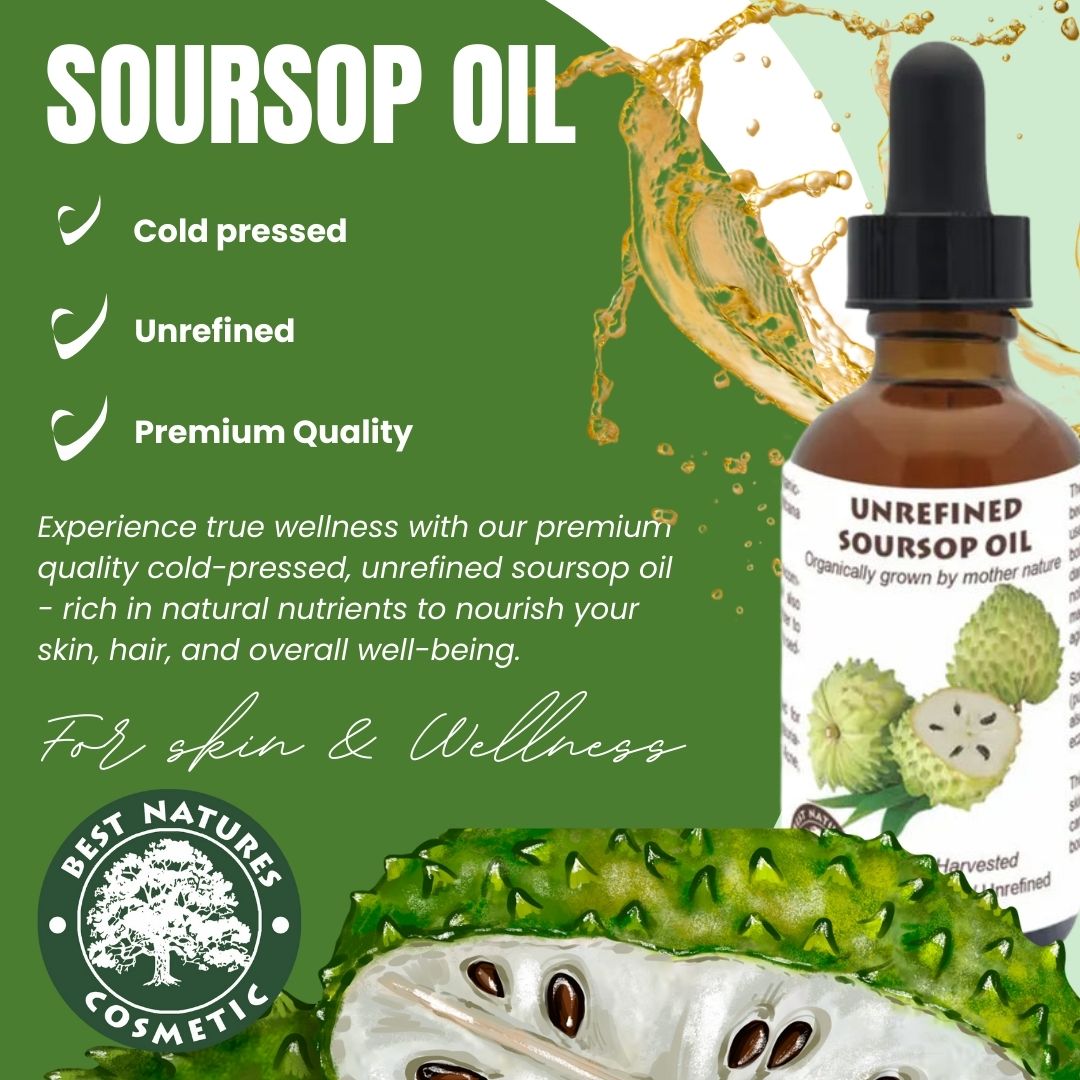 Organický soursop olej - produktová fotografie