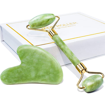 Verela Jade Roller & Gua Sha set - produktová fotografie
