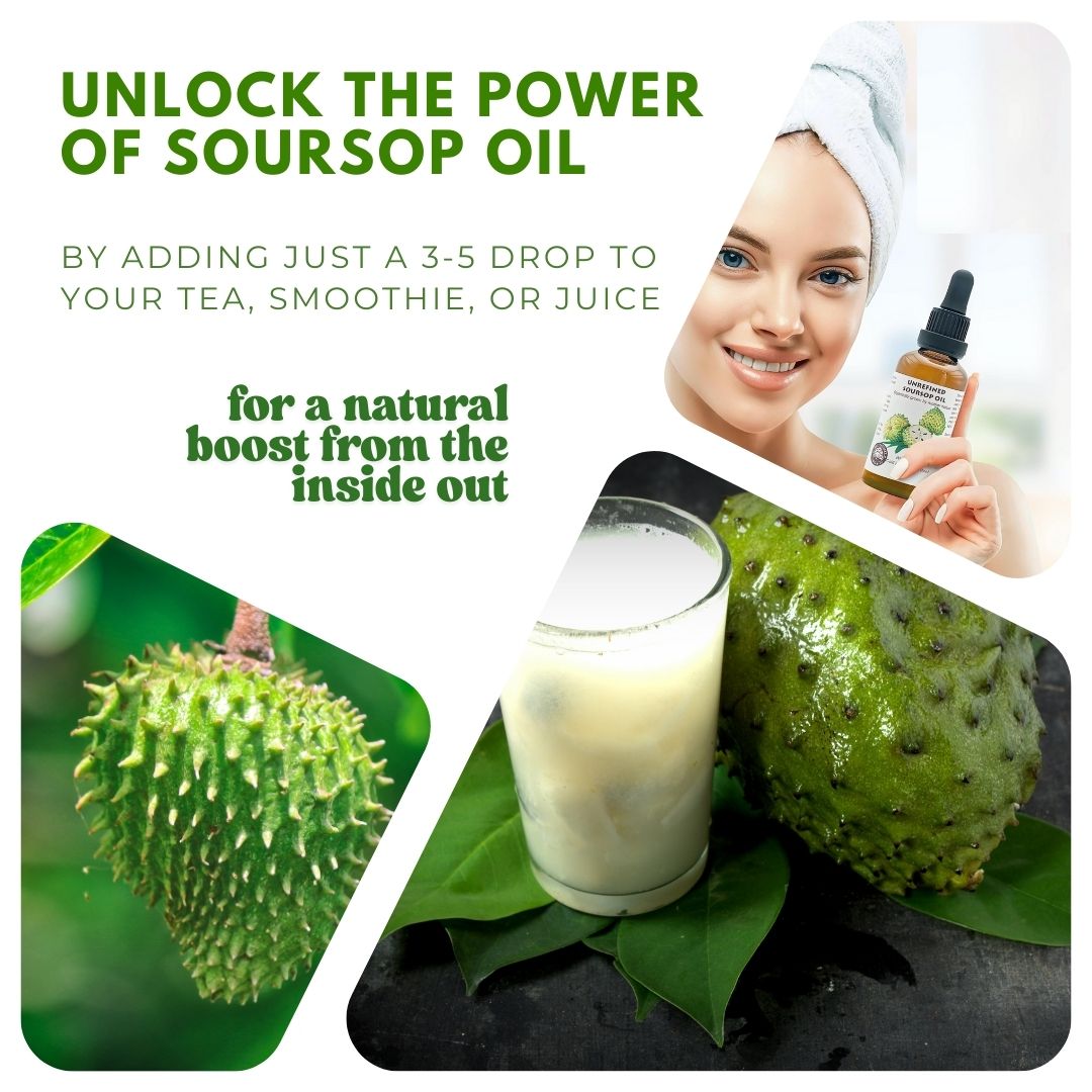 Organický soursop olej - produktová fotografie