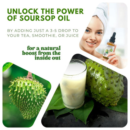 Organický soursop olej - produktová fotografie